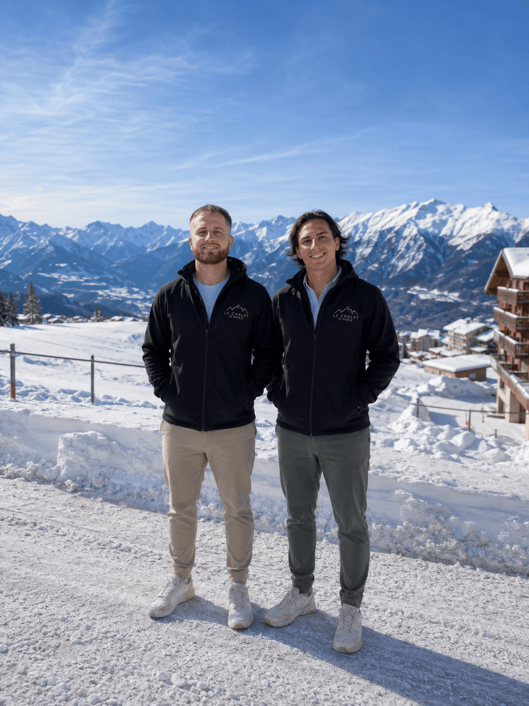 Les fondateurs du Chalet d'Huez à l'Alpe d'Huez